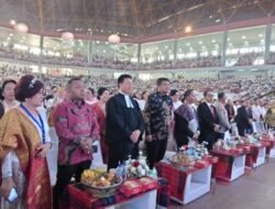 Ribuan Umat HKBP Ikuti Perayaan Paskah Raya se-Regional Medan