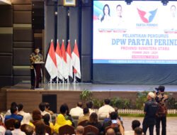 Pelantikan DPW Partai Perindo Sumut, Bobby Nasution Ajak Perindo Kolaborasi Sukseskan Program Pro Rakyat