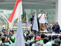 Ribuan Driver Ojol Demo di Kantor Gubernur Sumut, Bobby Nasution Janji Sampaikan Aspirasi ke Pusat