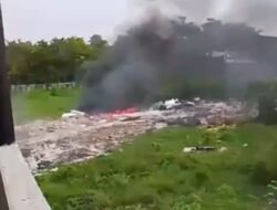 Warga Jalan Adi Sucipto Polonia Medan Mengeluh Pembakaran Sampah