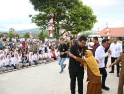 Gubernur Sumut Bobby Nasution Tinjau Fasilitas SMA Negeri 1 Salak