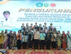 Gubernur Bobby Nasution Kukuhkan Bunda Literasi dan Bunda PAUD Sumut   