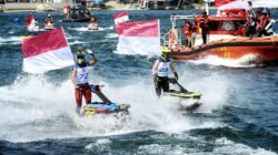 Kemeriahan Peringatan HUT RI Warnai Kejuaraan Dunia Aquabike