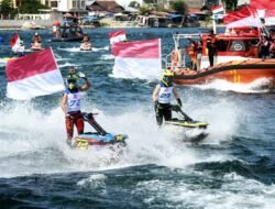 Kemeriahan Peringatan HUT RI Warnai Kejuaraan Dunia Aquabike