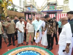 Peresmian Kuil Shri Raja Rajesvari, Bobby Nasution Ajak Umat Hindu Siapkan SDM Anti-Narkoba