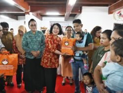 Kunker dan Serahkan Bantuan di Taput, Ketua DWP Sumut Tekankan Pentingya Kolaborasi Maksimalkan Pencegahan Stunting