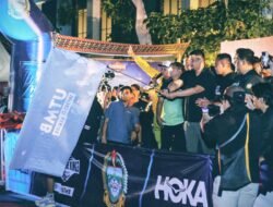 Gubernur Bobby Nasution Lepas Peserta Trail of The Kings, Seribuan Pelari Melintas Panorama Danau Toba