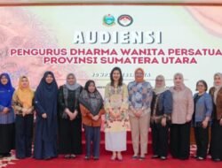 PKK Sumut Siap Bersinergi Sukseskan Rangkaian HUT ke-26 DWP Sumut