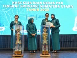 Penutupan HKG PKK Tingkat Provinsi Sumut, Bobby Nasution Minta PKK Perkuat Program PAAR untuk Siapkan Generasi Emas 2045