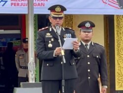 Polres Pelabuhan Belawan Gelar Upacara Peringatan Hari Pahlawan Tahun 2025