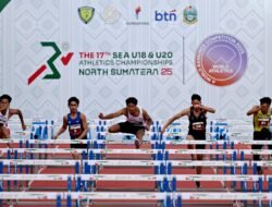Pelari Indonesia Dominasi Lari Gawang Kejuaraan Atletik U18 & U20 Asia Tenggara di Sumut