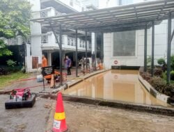 BPBD Sumut Kerahkan Tiga Mesin Penyedot Atasi Genangan di Basement Kantor Gubernur