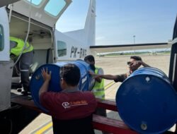 Pertamina Patra Niaga Salurkan BBM Menggunakan Pesawat Perintis ke Wilayah Terdampak Bencana di Bener Meriah dan Aceh Tengah