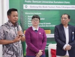 Kemendiktisaintek Apresiasi Posko USU Peduli, Siapkan Dukungan Pendanaan Hingga Rp50 Miliar