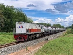 KAI Divre I Sumut Percepat Distribusi BBM di Sumut Pasca Cuaca Ekstrem