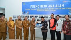 Wagub Sumut Terima Bantuan Pemprov Jambi untuk Penanganan Bencana