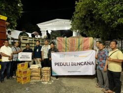 BSI Salurkan Bantuan Bagi Penyintas Banjir di Wilayah Sumatera Utara
