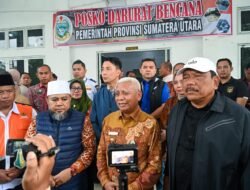 Wagub Sumut Terima Bantuan Korban Banjir dan Longsor dari Pemprov Bengkulu