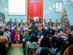 Perayaan Malam Natal GKPS Sidorame Berlangsung Khidmat, Jemaat Diajak Hidup Berbuah