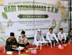 Lapas Kelas IIA Bagansiapiapi Peringati Isra Mi’raj, Perkuat Iman dan Pembinaan Warga Binaan
