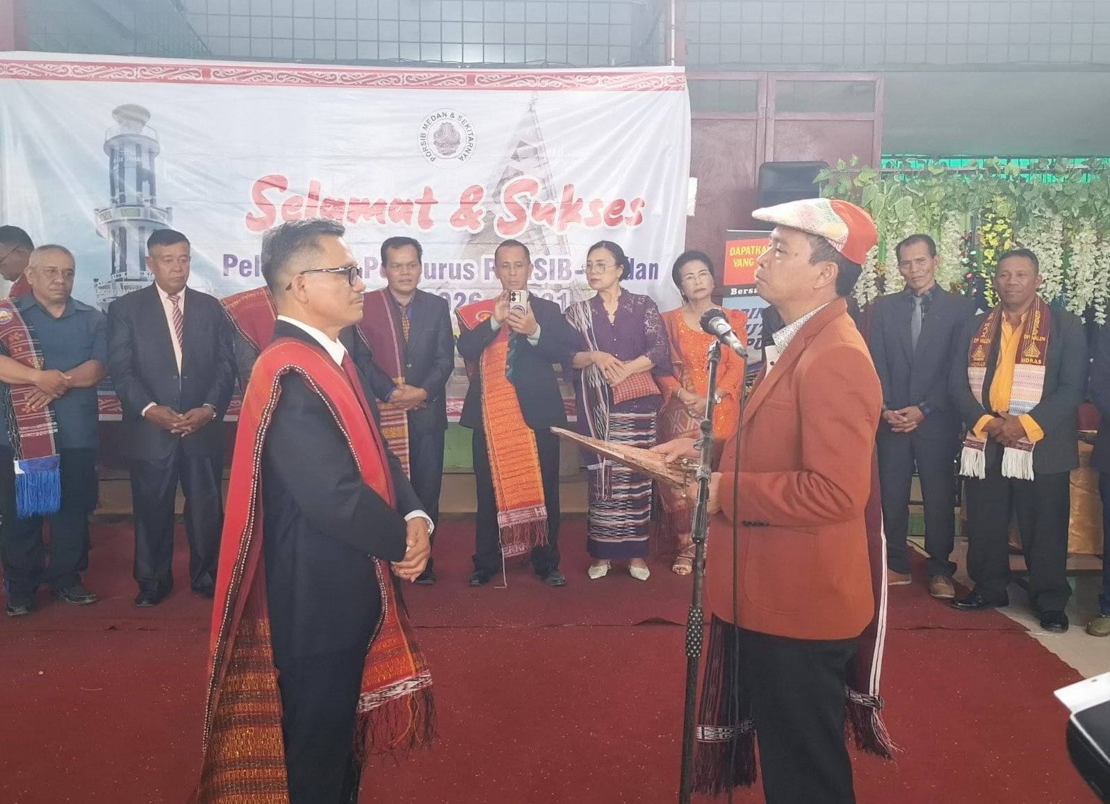 Pirma Sibarani Dilantik Jadi Ketua Umum Porsib Medan Periode 2026-2032