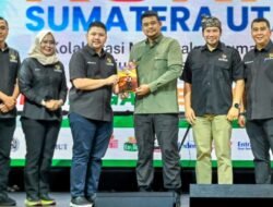 Pelantikan Pengurus KORMI Sumut, Bobby Nasution Tegaskan Peran Olahraga Bangun Ekonomi