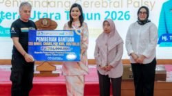 Kahiyang Ayu Serahkan 135 Kursi Roda Adaptif bagi Anak Penyandang Cerebral Palsy di Sumut