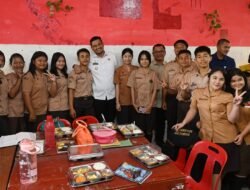 Tinjau Pembagian MBG di SMAN 1 Gunungsitoli, Bobby Nasution Pastikan Program Itu Optimal