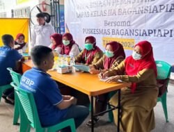 Lapas Kelas IIA Bagansiapiapi Gelar Skrining Penyakit Menular bagi Tahanan Baru