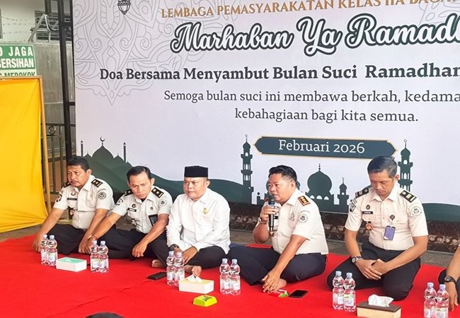 Sambut Ramadan 1447 H, Lapas Bagansiapiapi Gelar Doa Bersama dan Tausiyah