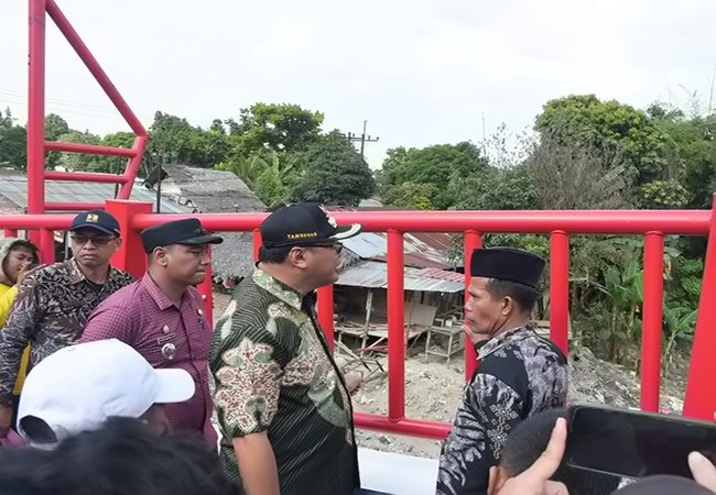 Titi Merah Kelambir V Sudah Kinclong, Kini Bisa Dilalui Roda Empat