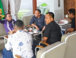 Wakil Wali Kota Medan Terima Kunjungan Danyon Parako 463 Pasgat