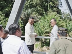 Resmikan Jembatan Aek Sipange, Bobby Nasution: Simbol Pembangunan Pemprov Sumut di Tapsel