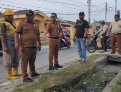 Camat Medan Deli terus Berbenah Menjaga Kebersihan dan Kelancaran Drainae, Antisipasi Banjir