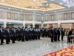 Bobby Nasution Tegas Saat Lantik 308 Pejabat Pemprovsu: Jangan Ada Lagi Pungli Proyek