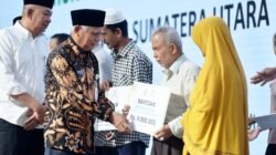 Penyaluran Bantuan ZIS Rp2,93 M Wagub Sumut: Zakat jadi Kekuatan Sosial Luar Biasa