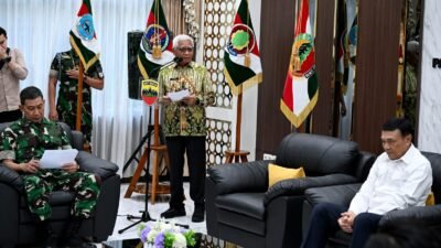 Wagub Sumut Surya Tegaskan Komitmen Jaga Stabilitas Daerah di Hadapan Menko Polkam