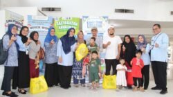 Temani Pemudik di Stasiun KA Medan, BKKBN Sumut Hadirkan Layanan Kesehatan dan Konseling