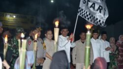Meriah, Pj Sekdaprov Sumut Lepas Pawai Obor dan Mobil Hias Sambut Idulfitri 1447 H di Sergai