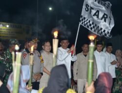 Meriah, Pj Sekdaprov Sumut Lepas Pawai Obor dan Mobil Hias Sambut Idulfitri 1447 H di Sergai