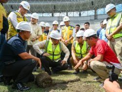 Tinjau Kesiapan Stadion Teladan untuk AFF U19, Gubernur Bobby Nasution Harap Selesai Mei