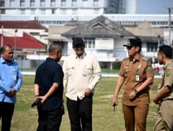 Bobby Nasution Tinjau Lapangan Kebun Bunga, Minta Perawatan Dilakukan Profesional