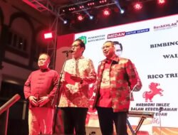 Lautan Lampion Merah Hiasi Kesawan, Wali Kota Medan: Keberagaman Adalah Kekuatan Kita