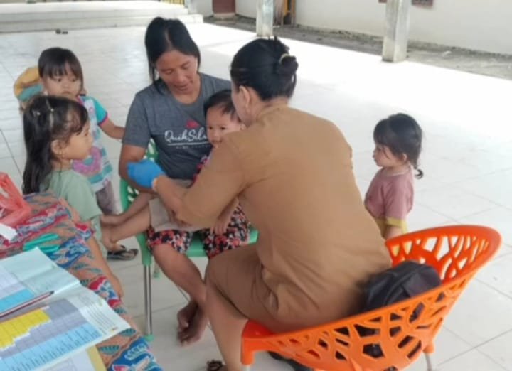 Gedung Kesehatan di Desa Mabar Bukan Pustu, Tapi Poskesdes : Pelayanan Kesehatan Tetap Berjalan