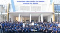 Bupati-Wabup Resmikan Kantor Damkar Deli Serdang