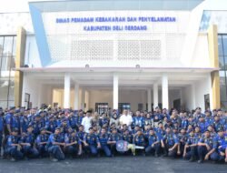 Bupati-Wabup Resmikan Kantor Damkar Deli Serdang