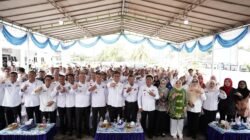 Kantor Camat dan Puskesmas Baru Diresmikan, Pelayanan Publik di Pagar Merbau Makin CTM