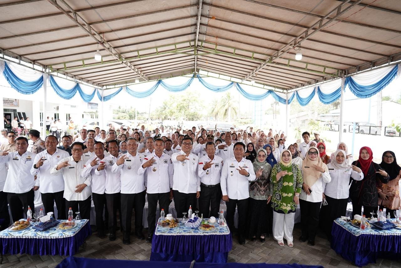 Kantor Camat dan Puskesmas Baru Diresmikan, Pelayanan Publik di Pagar Merbau Makin CTM