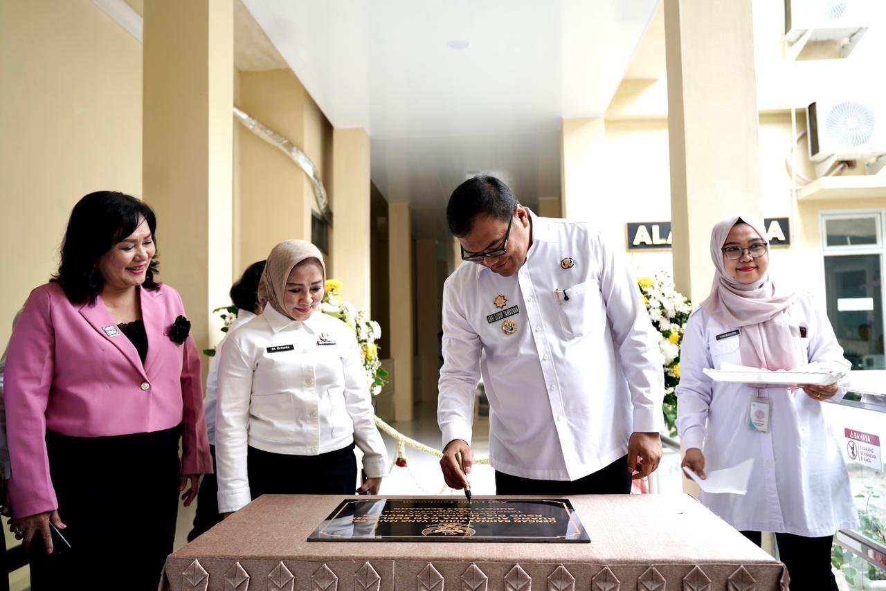 Peresmian Gedung Alamanda dan Cathlab RSUD H Amri Tambunan, Bupati: Kesehatan Masyarakat Adalah Prioritas