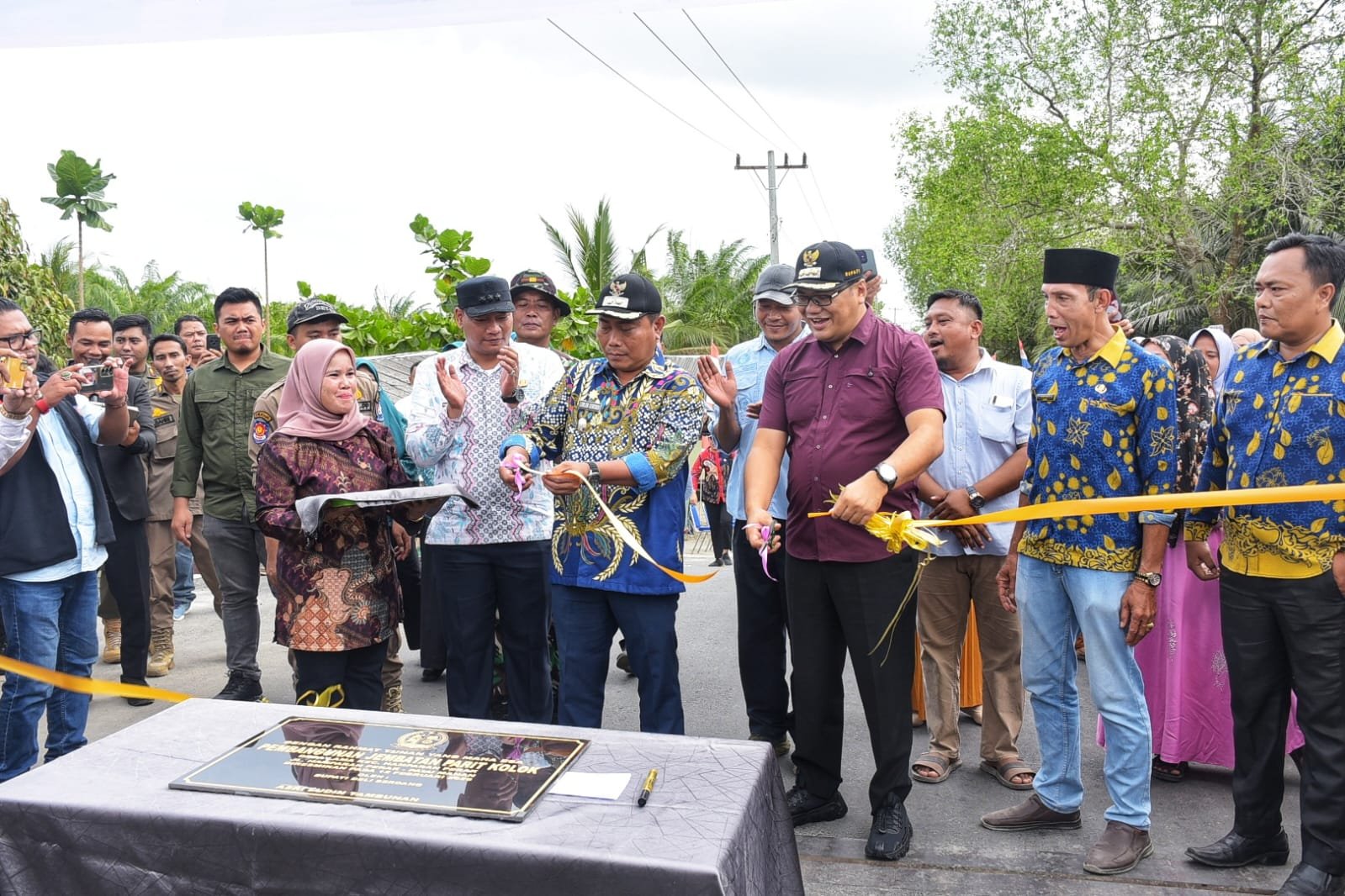 Peresmian 2 Jembatan Baru di Hamparan Perak, Bukti Komitmen Pemkab Deli Serdang Majukan Pembangunan Infrastruktur di Pesisir